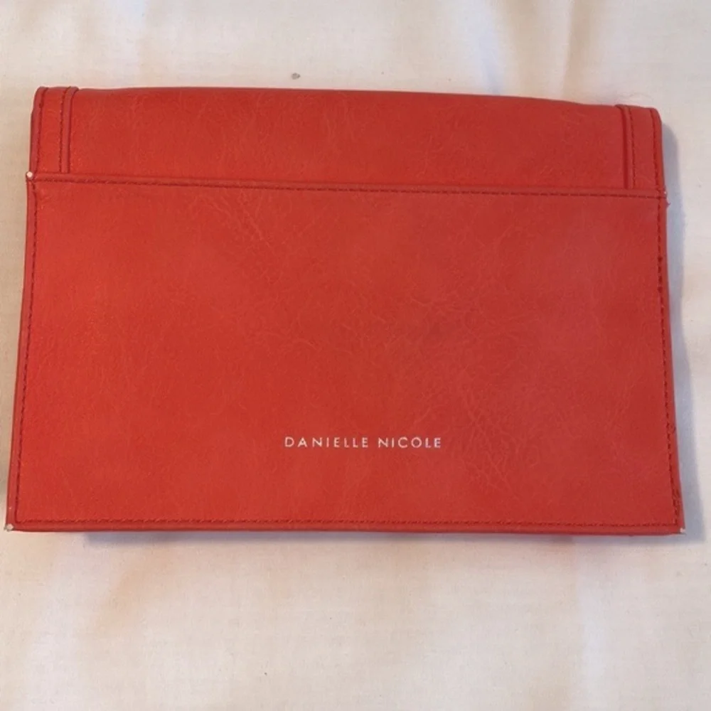 Danielle Nicole Vegan Leather Clutch Crossbody